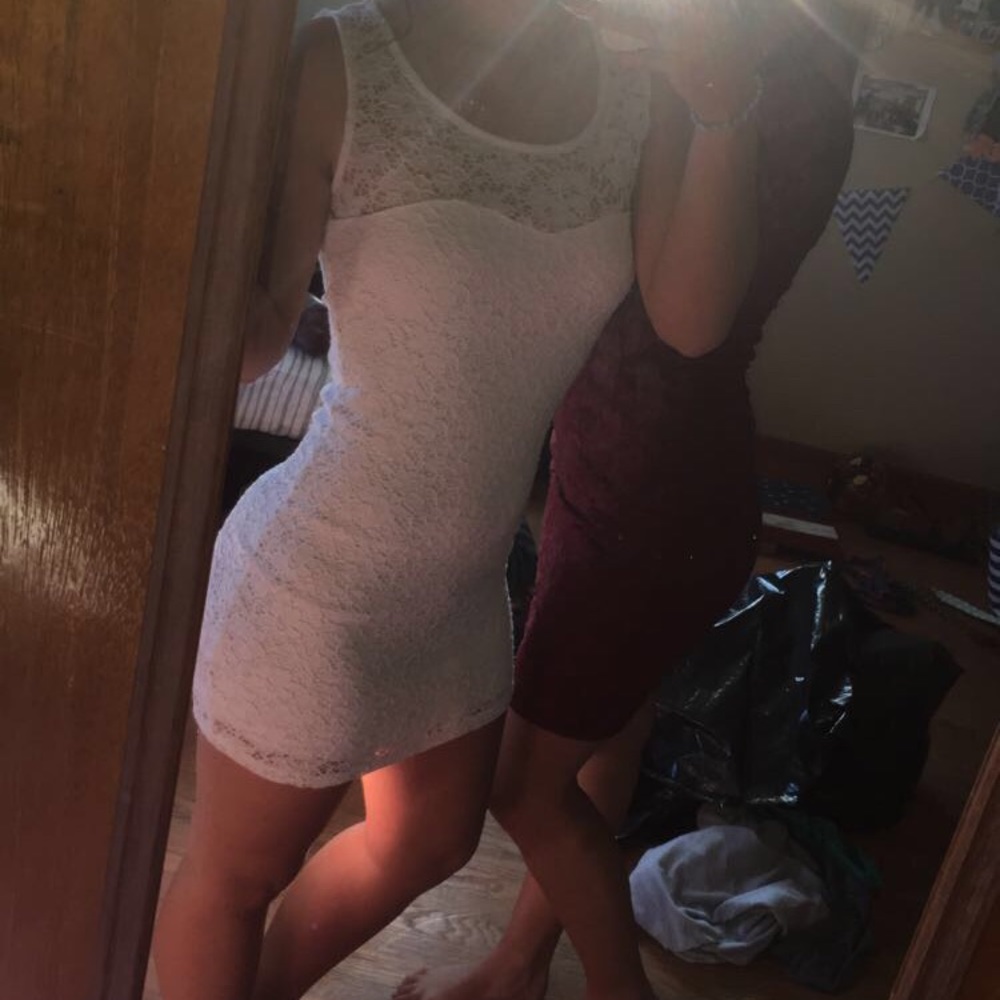 White dress